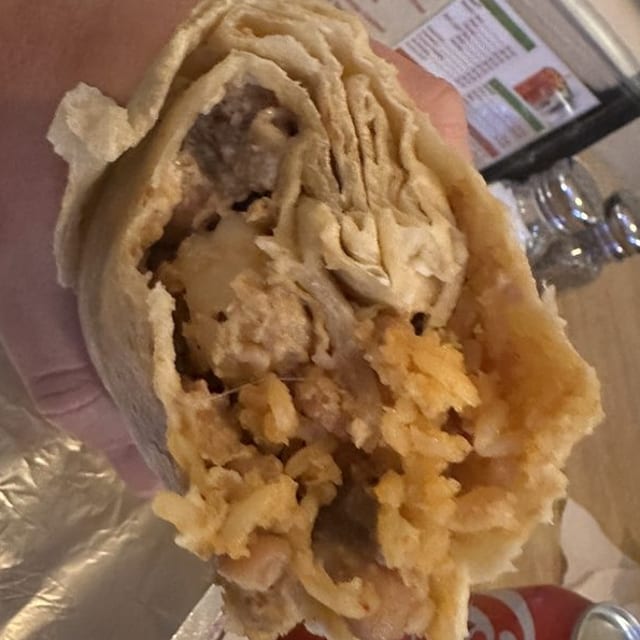 Surf & Turf Burrito.